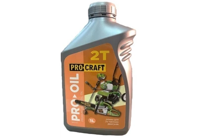 Олива Procraft моторна 2-тактна PRO OIL 2Т, 1 л