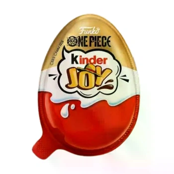 Шоколадное яйцо Kinder joy One Piece новая коллекция киндер Ван Пис 20г