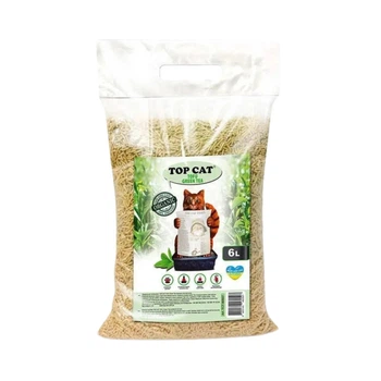 Наповнювач тофу Топ Кет Зелений чай, 6 л (2.6 кг)