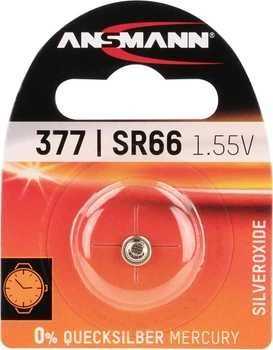 Срібна батарейка Ansmann 1.55 V 17 mAh for watches (1516-0019)