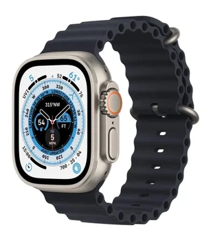 Смарт-годинник Aspor Watch Ultra AMOLED Bluetooth GPS Silver Black IP68