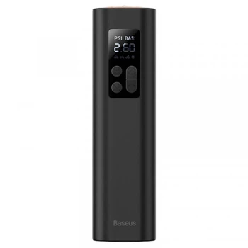 Портативный насос Baseus Super Mini Inflator Pump 3 атм ABS пластик черный