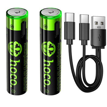 Аккумуляторы литиевые Hoco JA4 AAA 1200 mAh rechargeable lithium battery (2PCS)