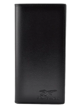 Кошелек мужской черный 18х9см М62-14