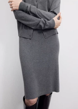 Спідниця H&M 17464 S Сірий (1237)