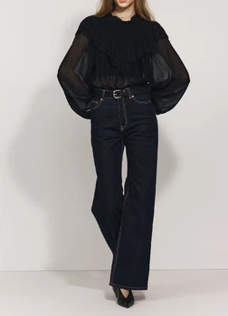 Блуза H&M 17831 Чорний L (1304)