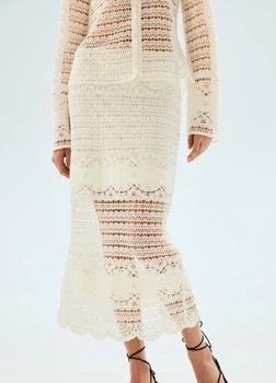 Спідниця H&M 17445 L Білий (1235)