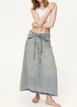 Спідниця H&M 17254 S Блакитний (1204)