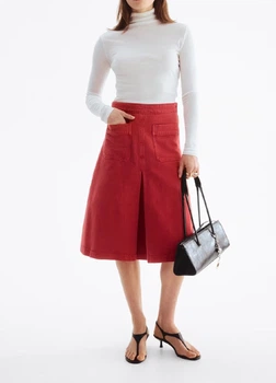 Спідниця H&M 17717 50 Червоний (1330)