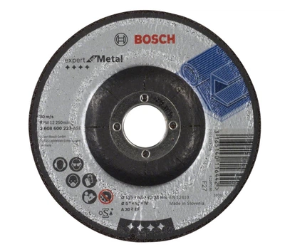 Зачистной диск Bosch Expert for Metal (125х6х22.23 мм) круг по металлу (23182)