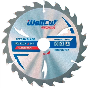 Пильный диск Standard WellCut (150x22.23 мм, 24 зубьев) по дереву (23464)