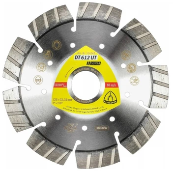 Алмазный диск Klingspor DT612UT Supra (125x22.23 мм) круг отрезной по бетону (26875)