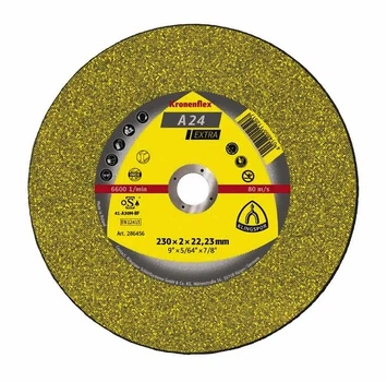 Отрезной диск Klingspor Kronenflex A 24 Extra (230х2х22.23 мм) прямой круг по металлу (20971)