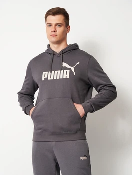 Худи утеплённое мужское Puma Essentials Foundation 68257134 S Moody Gray (4070033472149)