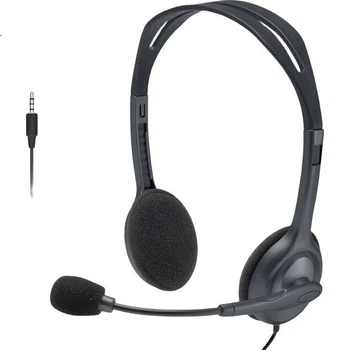 Наушники Logitech H111 3.5 мм (mini-Jack) Black