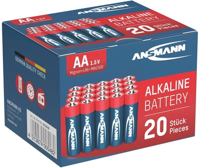 Baterie alkaliczne Ansmann AA/LR6 1.5V - 20szt. (5015548)