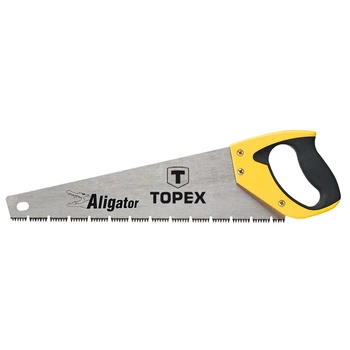 Ножовка Topex Aligator (400 мм) по дереву 7TPI (24984)