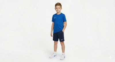 Шорты детские Nike Dri-Fit Park 26 HM7164-410, Темно-синий, Размер (EU) - 128cm