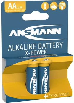 Лужні батарейки Ansmann Premium X-Power AA/LR6 2шт. (5015613)
