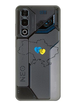 ZTE Nubia Neo 3 GT прозрачный силиконовый чехол iSwag с украинским дизайном - Дом / Home (ISPRZNN3G-78)