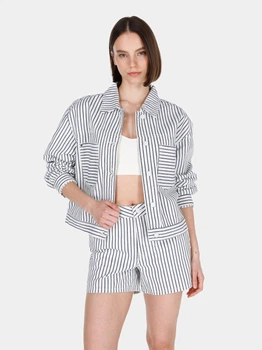 Джинсовая куртка женская Colin's CL1074963DN03917 XS-S Stripe Wash (8684112754352)