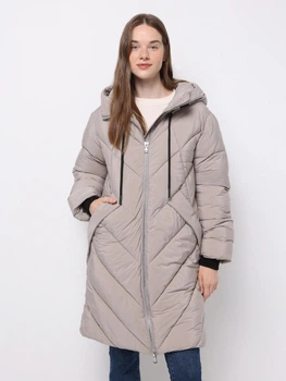 Куртка зимняя длинная женская Colin's CL1076407BEI M Beige (8684112817958)