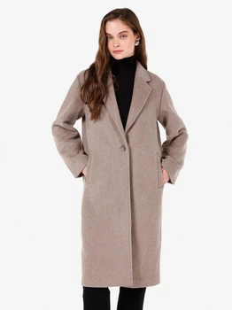 Пальто осеннее длинное женское Colin's CL1070344MIN XS Mink (8684112304434)