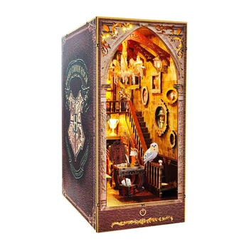 Бук Нук Академія Гаррі Поттера Harry Potter Magic Academy DIY Book Nook Kit SJ027