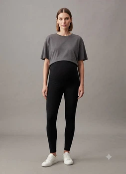 Леггинсы для беременных H&M M Черный 1011181