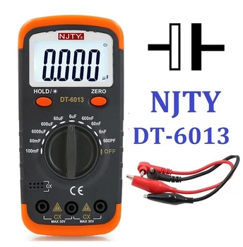 Мультиметр DT-6013 для измерения емкости конденсаторов