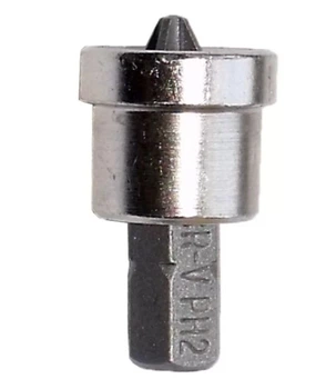 Крестообразная бита Vago PH2 (25 мм, 1/2") с ограничителем (21432)