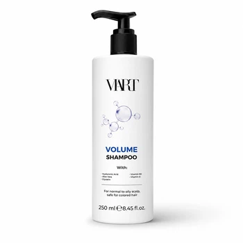 Восстанавливающий шампунь для объема тонких волос Viart "Shampoo with HYALURONIC ACID for Repair and Volumizing Hair" 250ml