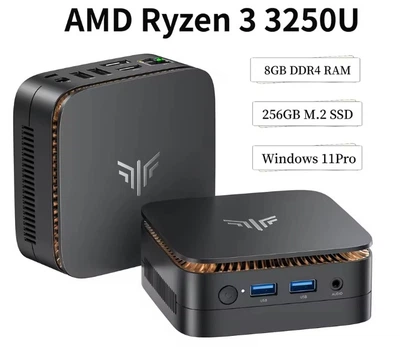 Мини ПК ACEMAGIC E1 Ryzen 3 3250U 8/256GB, Windows 11 Pro