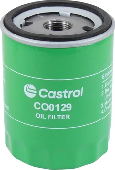 Фільтр масляний (Castrol) Fiat Doblo з01-05р.в. 1.9D, 1.9JTD (CO0129) CO0129 Castrol (CO0129)
