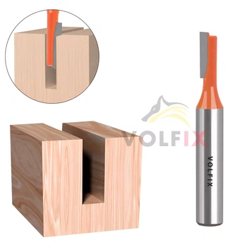 Фреза пряма пазова VOLFIX D5 h13 d8 ((FZ-10) D5 h13 d8)