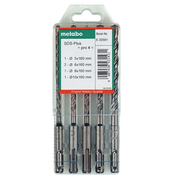 Набор буров Metabo SDS-Plus Pro
