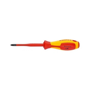 Отвертка KNIPEX с крестовым шлицем Phillips VDE (98 24 01 SL) KNIPEX 98 24 01 SL 1049474