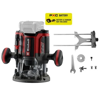 Фрезер Einhell Professional, TP-RO 18/55 Li BL-Solo, 18V, цанга 6 и 8мм, 10000–30000об/мин (без АКБ и ЗУ) (4350425) EINHELL 4350425 1060827