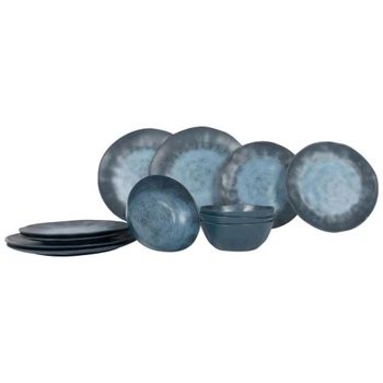 Набор для пикника Gimex Tableware Stone 12 Pieces 4 Person Dark Blue (6917100) (DAS303880) Gimex DAS303880 1062325