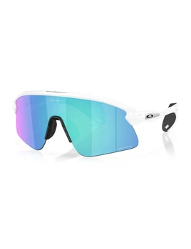 Спортивні сонцезахисні окуляри для бігу OAKLEY Stunt Devil Gridiron Collection OO9517-0439 Matte White/Prizm Sapphire