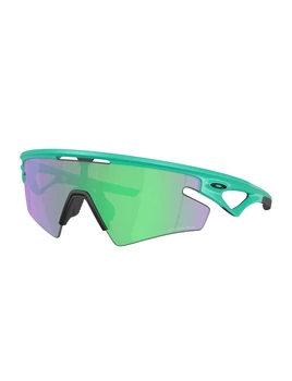 Спортивні окуляри для велоспорту OAKLEY Sphaera Slash Neon Pop Collection OO9499-1436 Matte Celeste/Prizm Road Jad