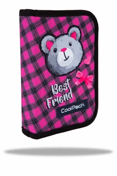 Пенал на блискавці пустий CoolPack Clipper BUDDY з органайзером для ручок 20x14x3 см (F076959)