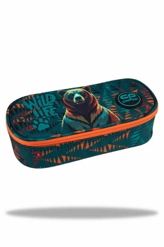 Пенал на блискавці CoolPack Campus BEAR з органайзером для ручок 23x9x5 см (F062968)
