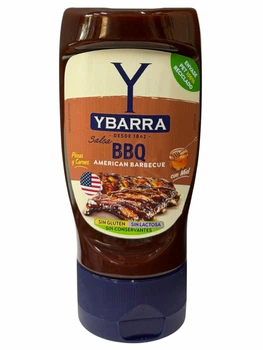 Соус барбекю Ybarra BBQ American Barbecue з медом 295 г, Іспанія