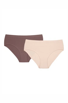 Трусики сліп, 2 штуки Henderson 5(XL) Коричневий-Бежевий-98 (121048)