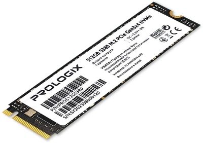 Накопитель SSD 512GB Prologix S-380 M.2 PCIe 3.0 x4 NVMe 3D TLC (PRO-512G-S380)