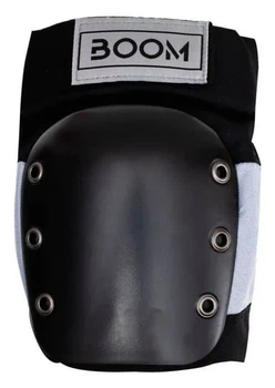 Захист для колін Boom Solid Black/Silver L (GUR-46-94)
