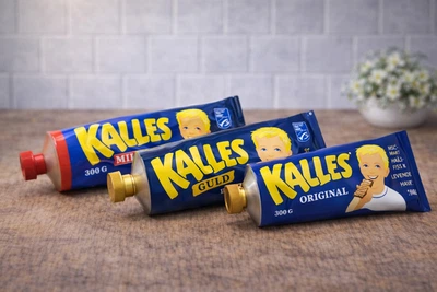 Набір Ікра тріски у тюбику Kalles Kaviar (Original + GULD + Mild) 3 шт х 300 г