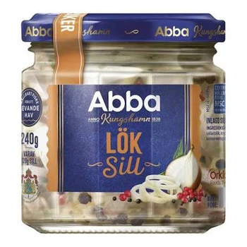 Селедка маринованная с луком Löksill Abba сельдь 250г