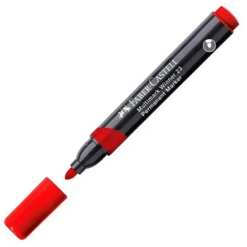 Маркер Faber-Castell перманентный Multimark Winner 23, цвет красный